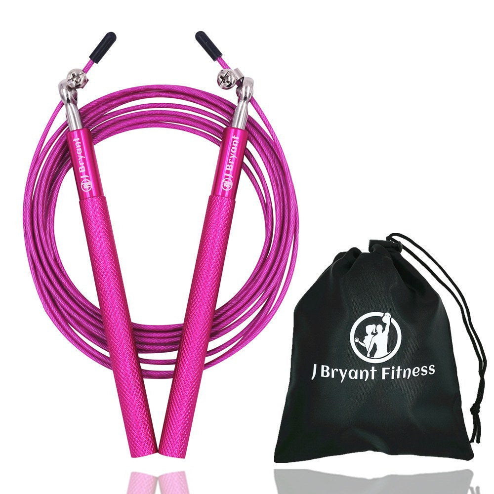 Crossfit Speed Jump Rope Professional Skipping Rope For MMA Boxing Fitness Skip Workout Training With Carrying Bag Spare Cable