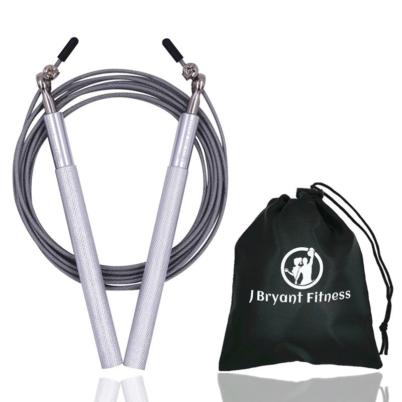 Crossfit Speed Jump Rope Professional Skipping Rope For MMA Boxing Fitness Skip Workout Training With Carrying Bag Spare Cable